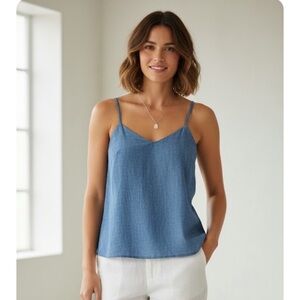 J. Crew Blue Camisole Top